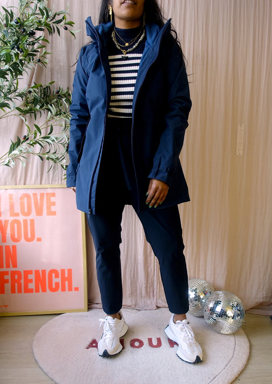 The North Face Brownwood Triclimate jacket midnight blue