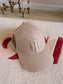 Tommy Hilfiger embroidered outline cap beige