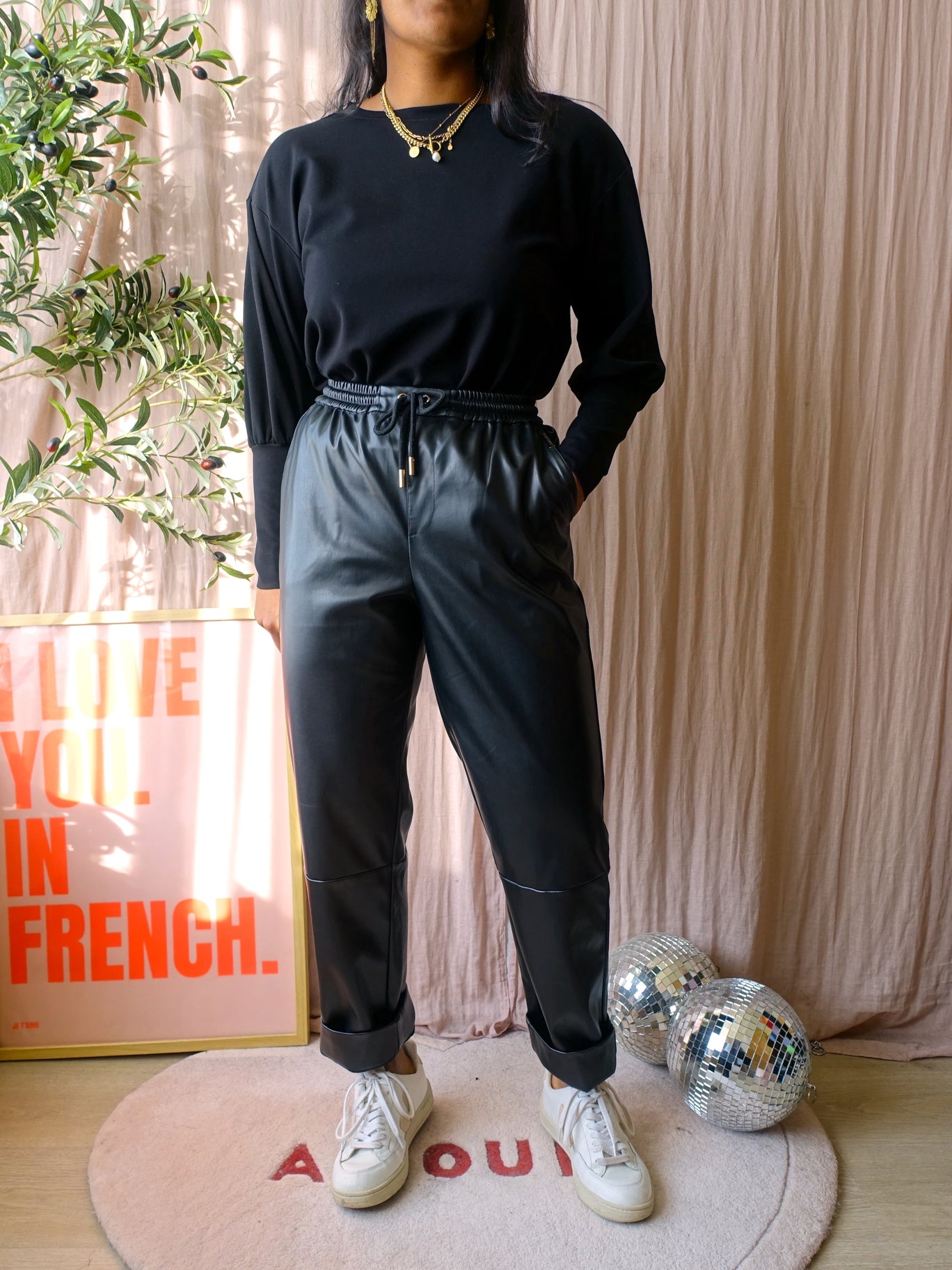 Tramontana modal stretch sweater zwart