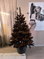 Triumph Tree Deluxe frosted kerstboom zwart