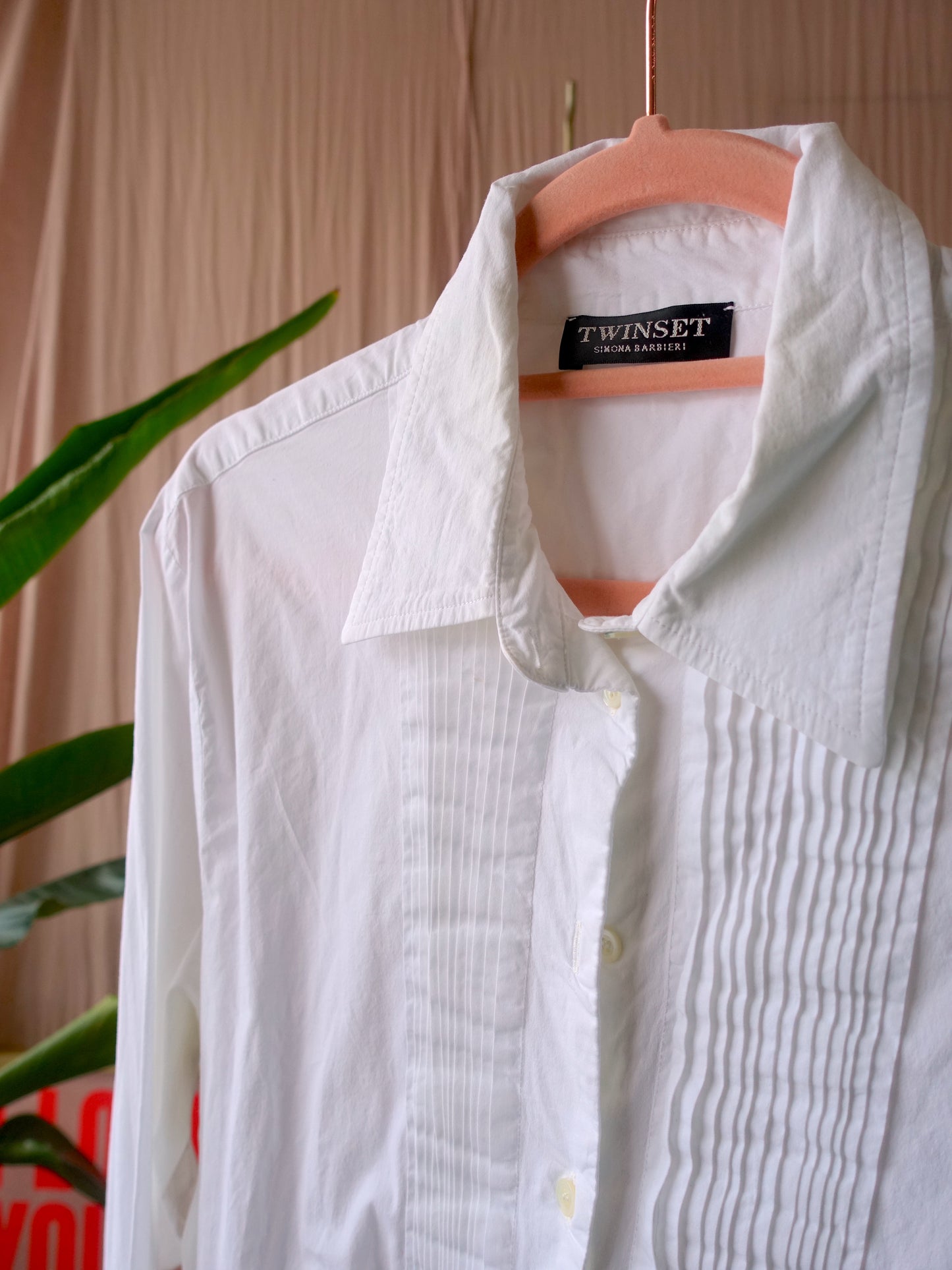 Twinset by Simona Barbieri loose fit cotton blouse wit