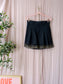 Twin-Set lace poplin cotton shorts zwart