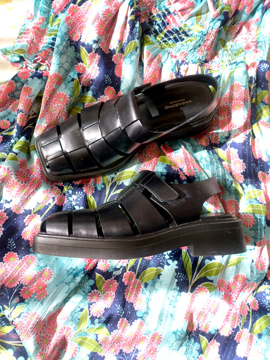 Vagabond cosmo 2.0 sandalen zwart