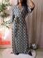 Vanilia graphic tuto travel quality maxi jurk
