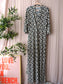 Vanilia graphic tuto travel quality maxi jurk