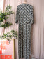 Vanilia graphic tuto travel quality maxi jurk