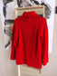 Vanilia cashmere & wool turtle neck knit cherry red