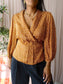 L.K. Bennett zazou wrap top caramel
