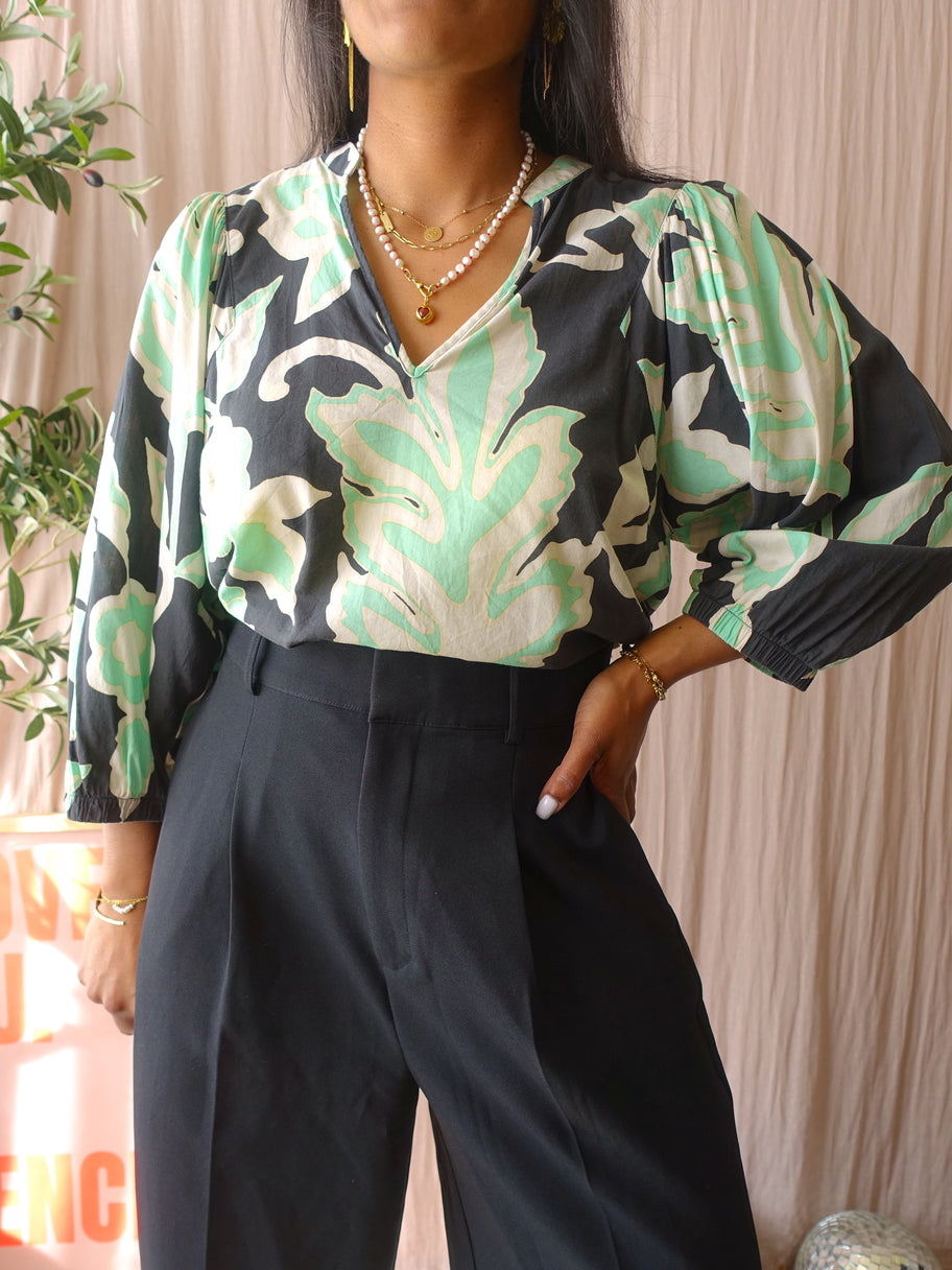 Summum Woman lightweight floral top