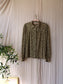 Vanilia jersey stretch leopard print blouse