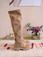 Via Vai overknee boots livia beige