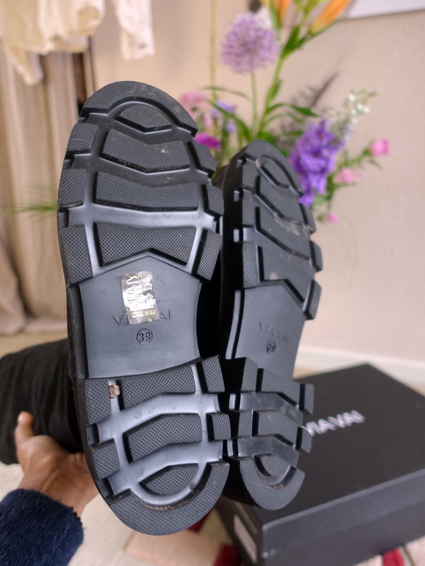 Via Vai overknee boots Livia jet black