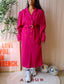 The Vintage Delmod Parsienne jurk french fuchsia