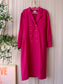 The Vintage Delmod Parsienne jurk french fuchsia
