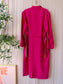 The Vintage Delmod Parsienne jurk french fuchsia