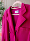 The Vintage Delmod Parsienne jurk french fuchsia