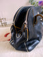 Furla exclusive & original vintage leather hobo bag zwart