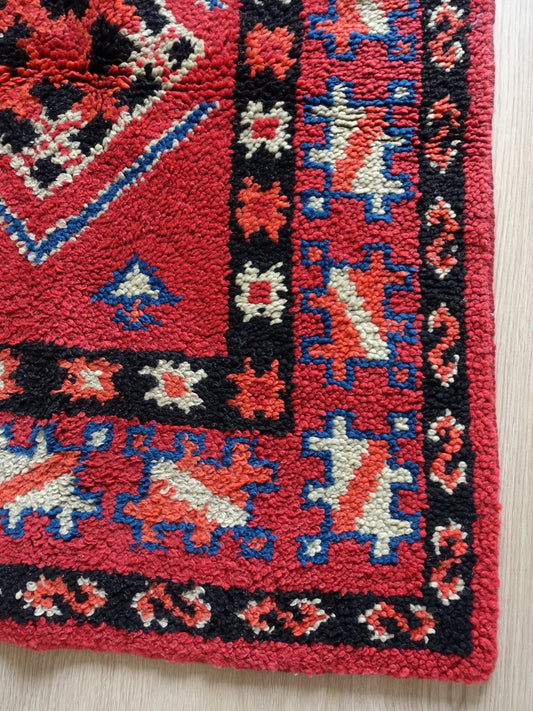 Vintage kelim berber style vloerkleed