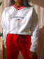 Vanilia cropped tapered sweatpants rood