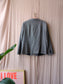 Anna Aura wool blazer herringbone zwart / wit