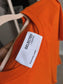 Selected Femme cotton tee pumpkin orange
