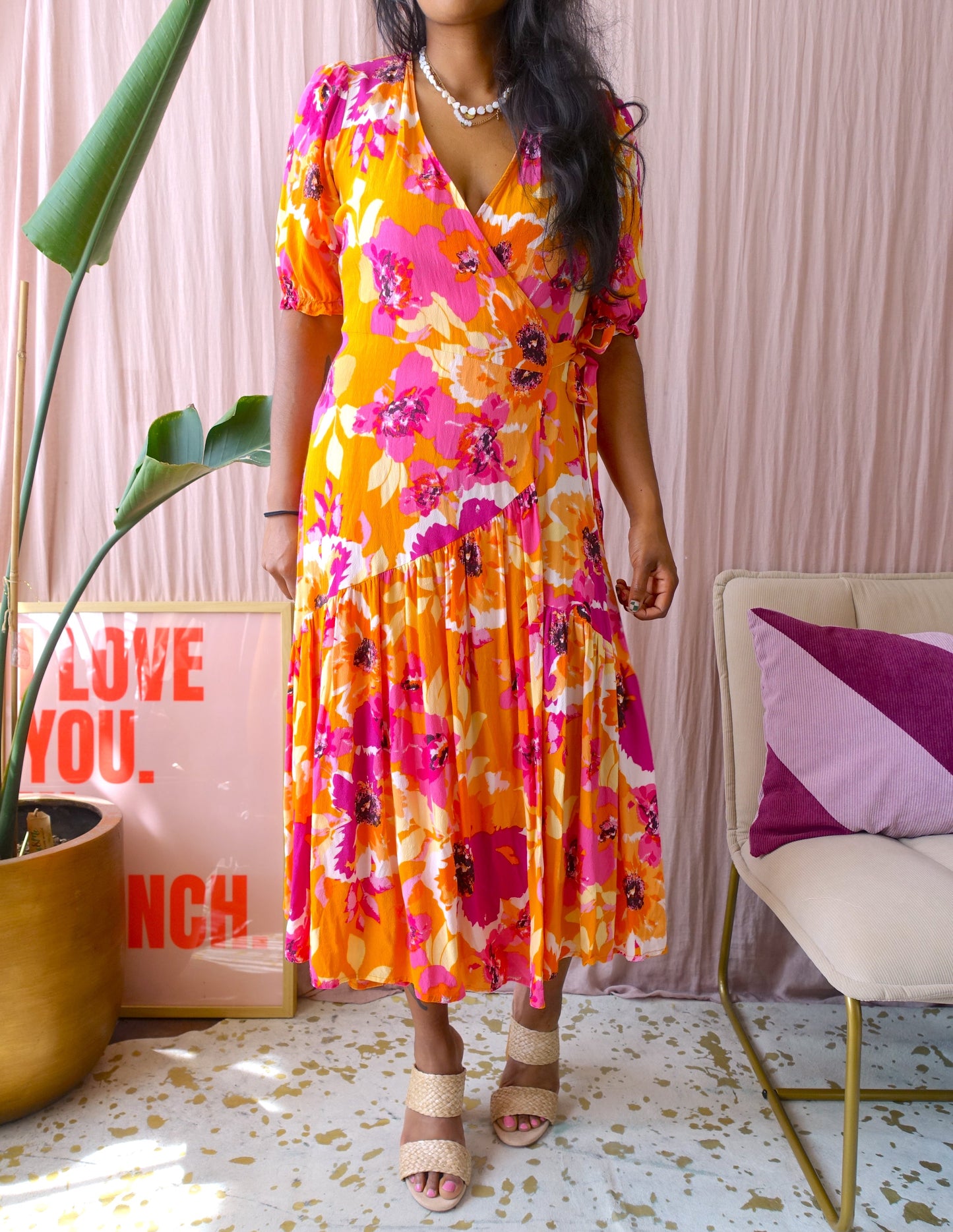 Jurkje Jurken Viscose Plus Size Viscose Jurk C&a C En A Maxi