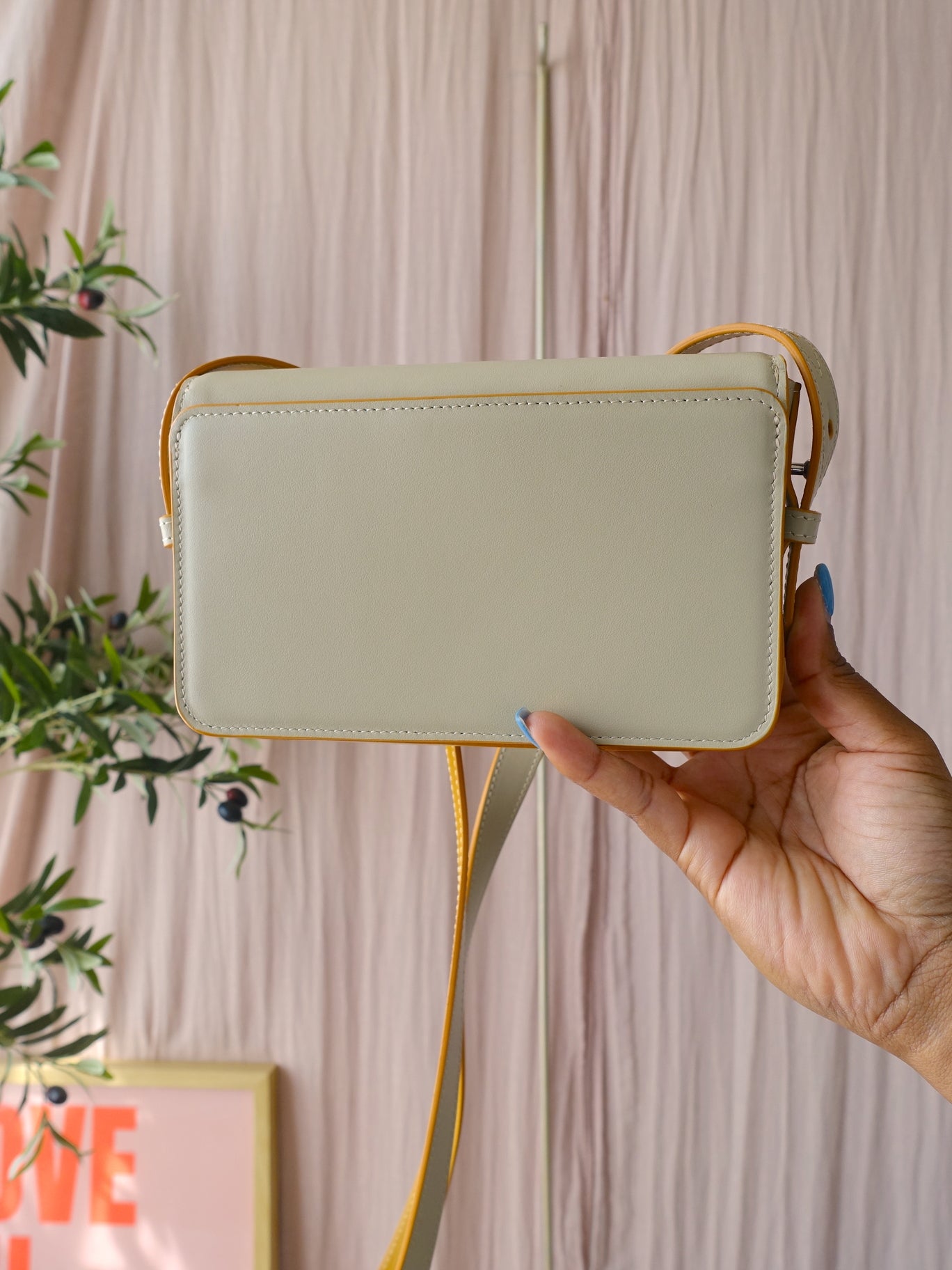 Zadig & Voltaire Le Initiale mini crossbody calf leather