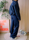 Closed wide leg pants wendlyn midnight blue