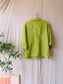 Zara 100% linnen loose fit blouse pistachio paradise