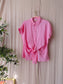 Zara modal knot blouse pink lemonade