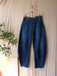 Zara the relaxed fit barrel jeans dark indigo