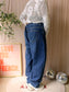 Zara the relaxed fit barrel jeans dark indigo