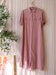 Zusss lyocell maxi jurk bridal rose