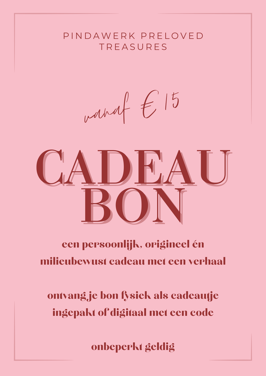 De Pindawerk cadeaubon