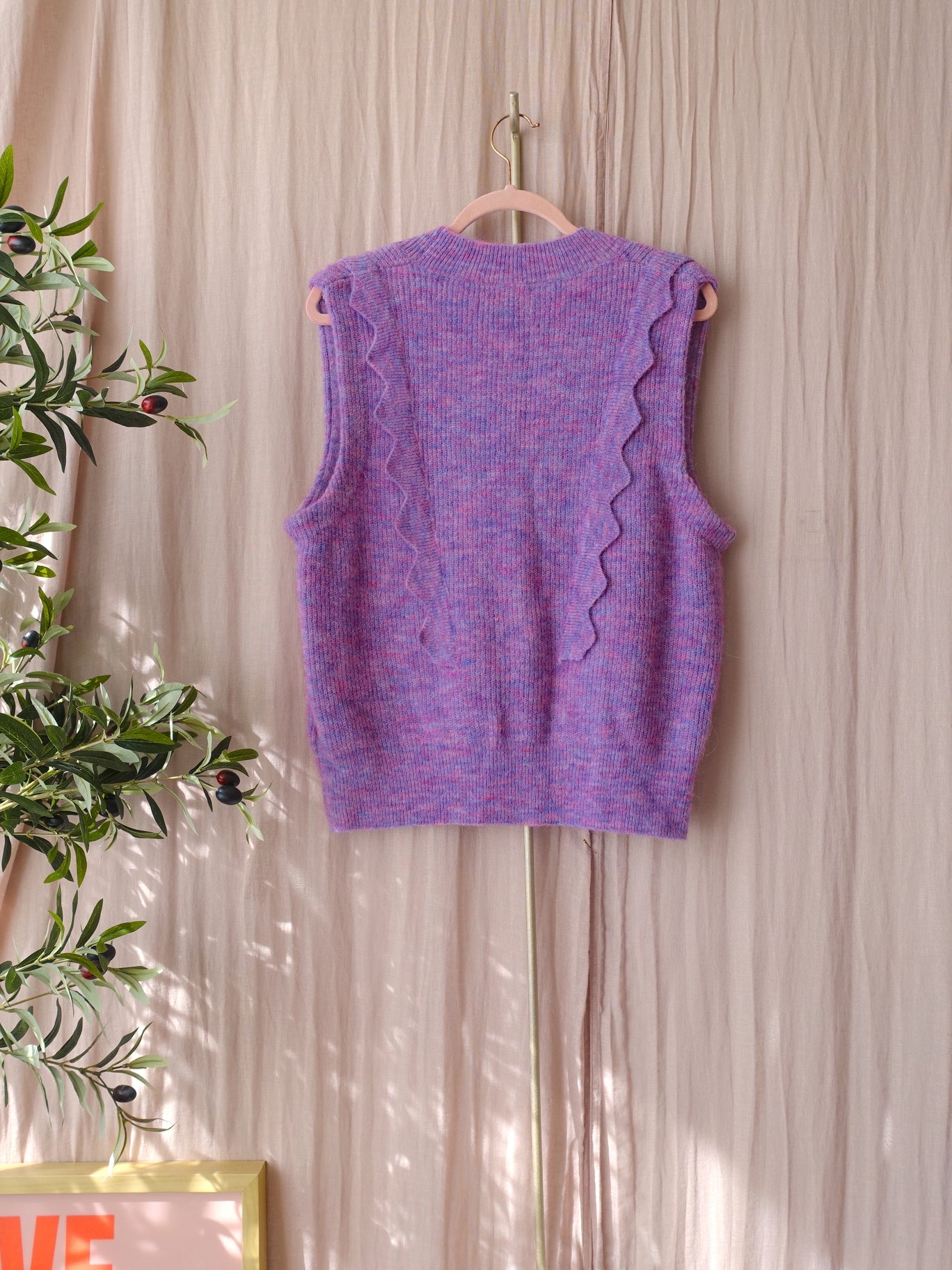 Nümph oversized carlotta vest spencer lila