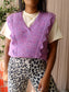 Nümph oversized carlotta vest spencer lila