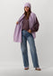 MSCH Copenhagen woolmix knit pullover dark mauve