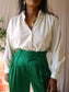 Sacrécoeur gianni rib blouse ecru