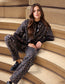 Shoeby barrel fit balloon jeans leopard