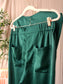 Garota satin co-ord set emerald