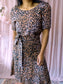 Fabienne Chapot viscose leopard jurk
