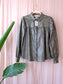 Sofie Schnoor croco shacket dark taupe