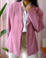 Vintage Parsienne blazer oudroze